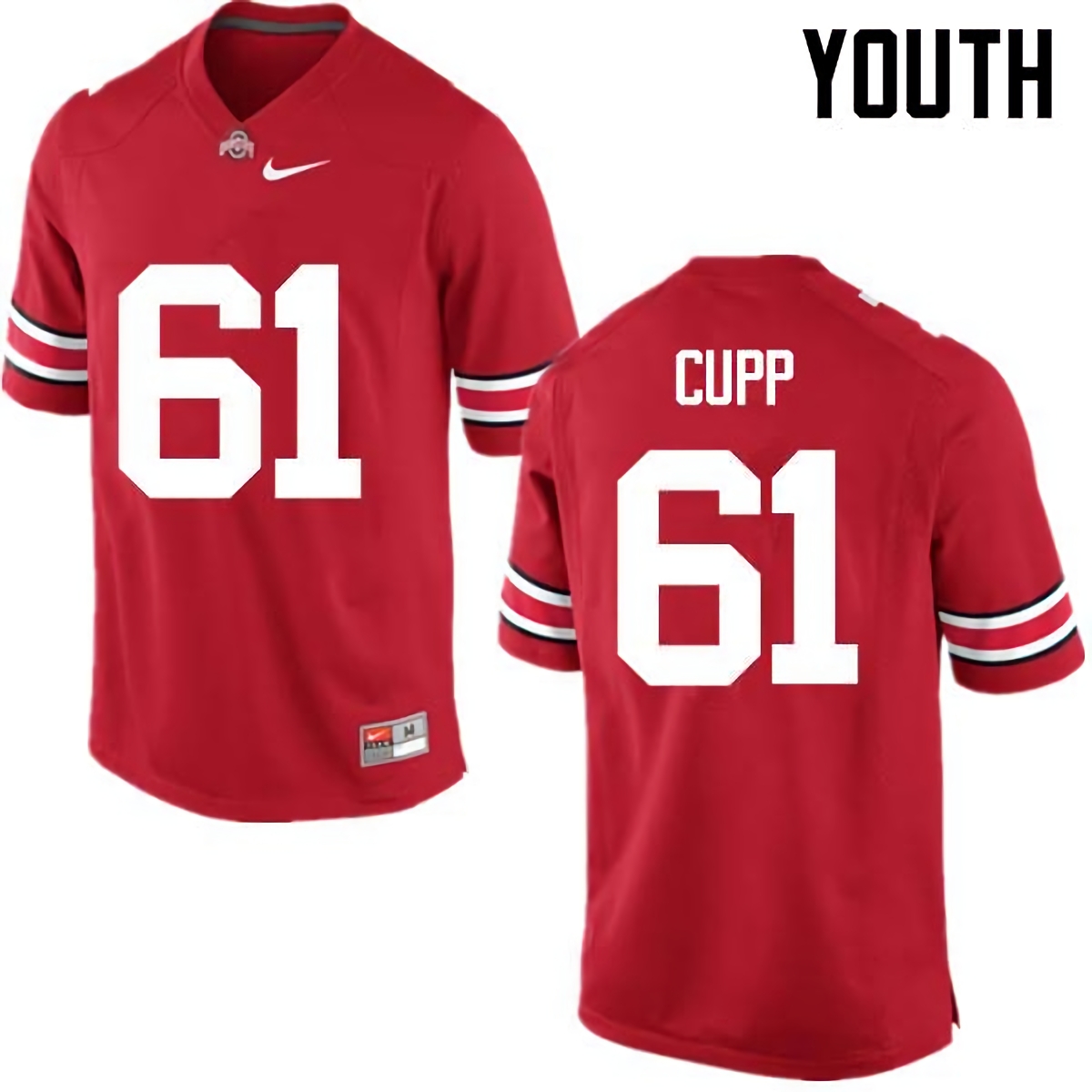Gavin Cupp Ohio State Buckeyes Youth NCAA #61 Nike Red College Stitched Football Jersey YGZ2356IG